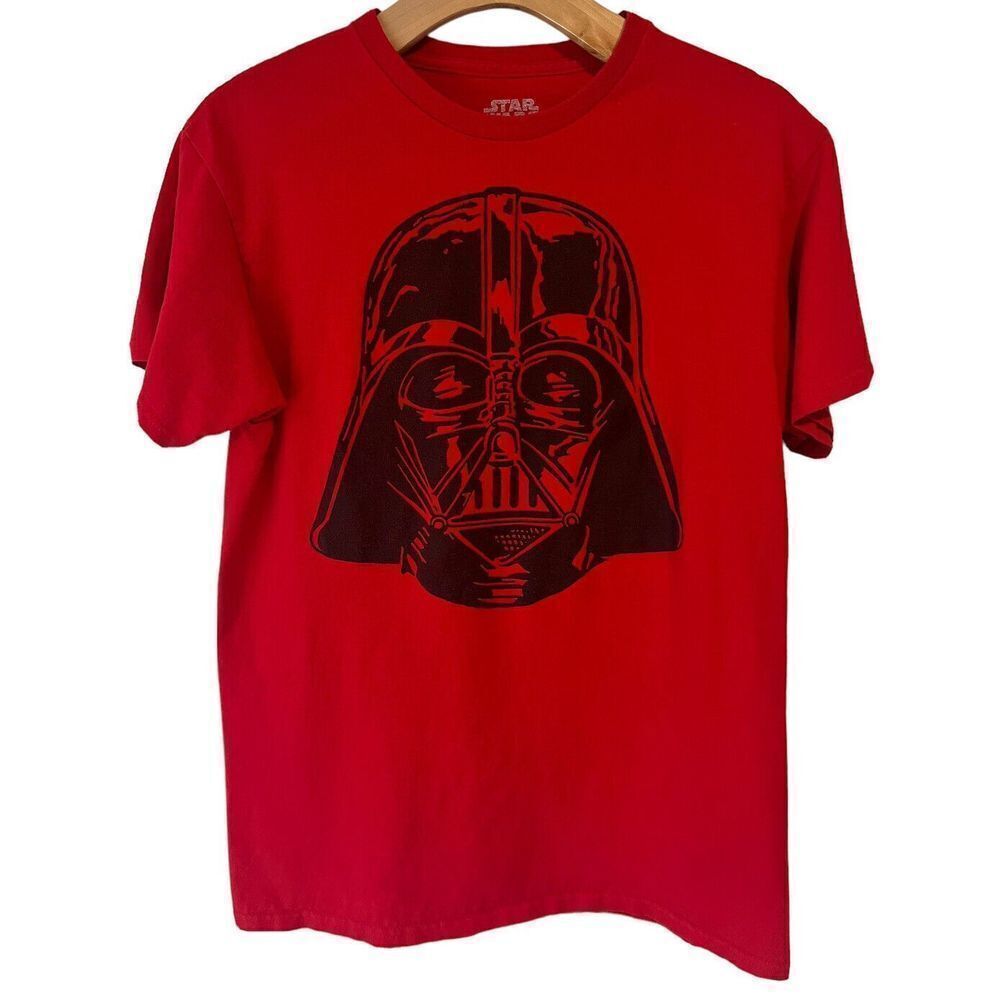 Star Wars Mens Medium Red Darth Vader Fifth Sun Tee